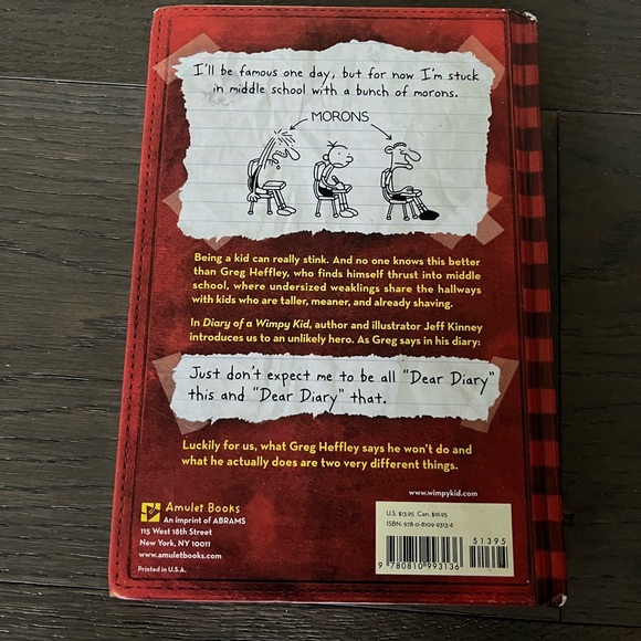 Diary of a wimpy kid - brand new - Picture 2 of 3